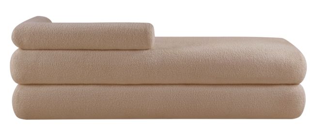 Meridian Furniture Kennedy Beige Teddy Fabric Bench-1