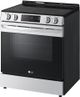 LG 30" PrintProof™ Stainless Steel Slide-In Electric Range-2