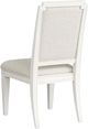 Magnussen Home® Willowbrook Egg Shell White/Natural Dining Side Chair with Upholstered Seat and Back-4