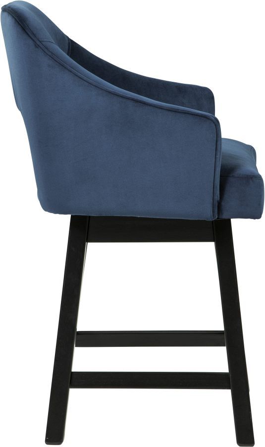 Signature Design by Ashley® Tallenger Blue/Dark Brown Counter Stool-2