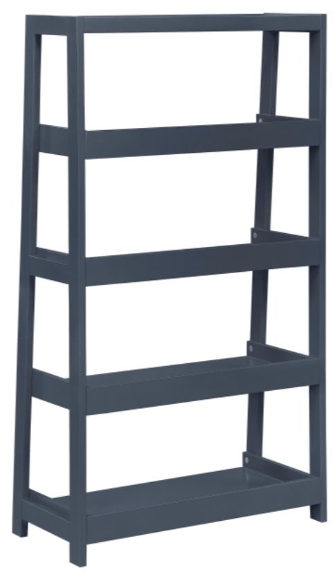 Homelegance® Sloane Navy Blue 54" Bookcase-4