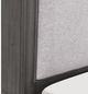 Homelegance® Wittenberry Gray King Upholstered Platform Bed-4