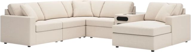 Signature Design by Ashley® Modmax 6-Piece Oyster Sectional with Audio System and Chaise-0