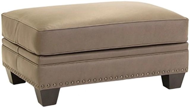 Smith Brothers Customizable 253 Leather Ottoman-0