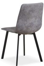Mazin Furniture Memphis Gray Side Dining Chair-1