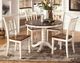 Signature Design by Ashley® Whitesburg Brown/Cottage White Dining Side Chair-3