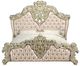 ACME Furniture Vatican Champagne Silver/Light Gold Eastern King Upholstered Panel Bed-2