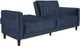 dhp furniture® Pin Blue Futon-2