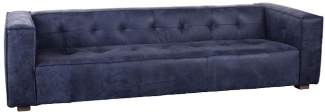 Home Trends & Design Milano Gray Septarian/Italian Blue Sofa-0