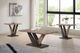 Titus Furniture 3 Piece Carmel/Chocolate Coffee Table Set-0