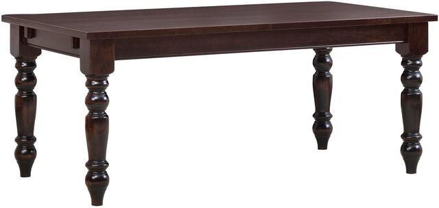 Urban Collections by Yutzy Woodworking French Farmhouse Asbury/Retreat Cherry 42”x46" Dining Table -0