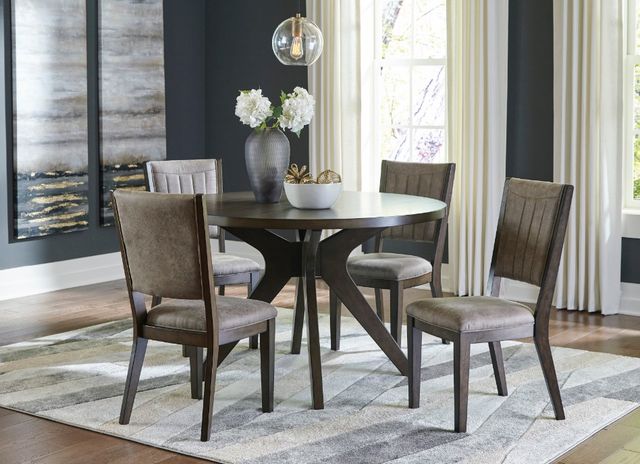 Signature Design by Ashley® Wittland 5-Piece Dark Brown Dining Set-3
