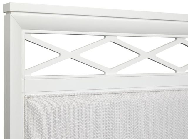 Magnussen Home® Springhouse Whisper White King Upholstered Panel Headboard-3