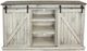 American Heartland Manufacturing Rustic Two Tone 68" Tall Quaint TV Stand-4