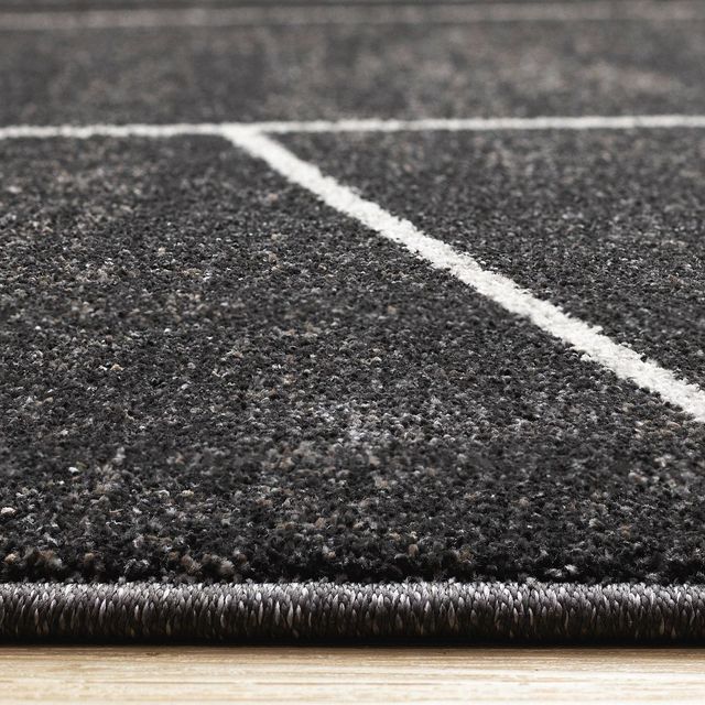 Kalora Interiors Mae Grey/White 5'x8' Area Rug-3