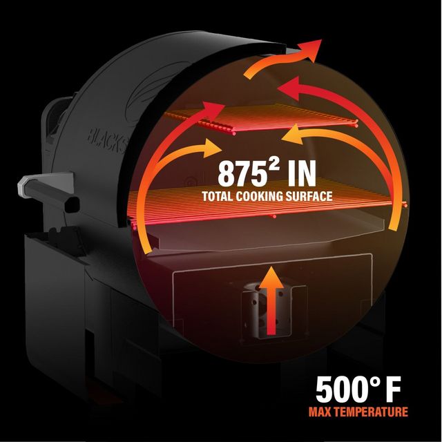 Blackstone® 28" Black Freestanding Pellet Grill -7