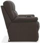 La-Z-Boy® James Walnut Leather Power Rocking Recliner with Heat and Massage-2