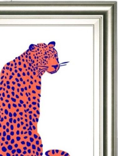 Classy Living Emma Scarvey Bright Leopard II Wall Art-1
