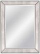 Bassett Mirror Ursula Silver Leaf 36" Wall Mirror-0