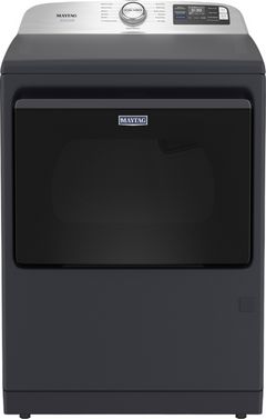 Maytag® 7.4 Cu. Ft. Midnight Steel Front Load Electric Dryer with Pet Pro Option