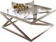 Signature Design by Ashley® Coylin Brushed Nickel Square Coffee Table-0