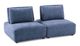 Furniture of America® Stavanger Blue 2-Seater-0