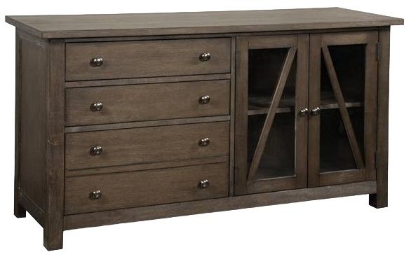 Riverside Furniture Sheffield Rich Tobacco Credenza-0