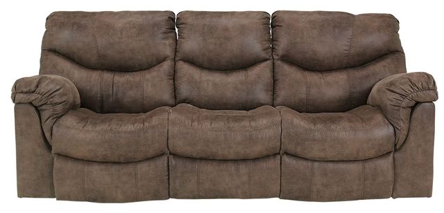 Signature Design by Ashley® Alzena 2-Piece Gunsmoke Living Room Set with Reclining Sofa-1