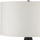 Currey & Company Brigadier Antique Brass/Black/Whitewash Floor Lamp-4