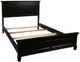 New Classic® Home Furnishings Tamarack Black Eastern King Bed-2