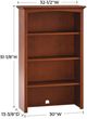 Whittier Wood® Furniture Customizable McKenzie 30" Wide Hutch-1