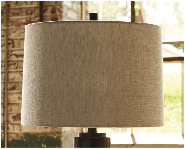 Signature Design by Ashley® Talar Clear/Bronze Glass Table Lamp-1