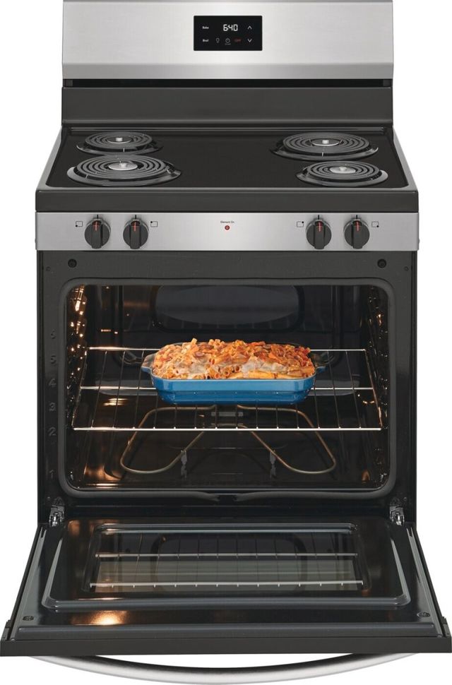Frigidaire® 30" Stainless Steel Freestanding Electric Range-4