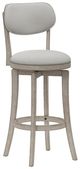 HH2 Home Sloan Aged Gray/Fog Swivel Bar Stool-0