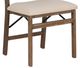 Powell® Beaux Beige/Brown Folding Chair-2