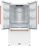 Thor Kitchen Gordon Ramsay Series 36" White French Door Counter Depth Refrigerator with Ice Maker & Rose Gold Hardware-1