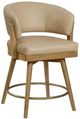 Bernards Tapestry Honeycomb Swivel Counter Stool-0