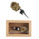 A & B Home Crystalline Gold Bottle Stopper-0