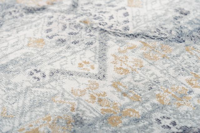 Rizzy Home Emerge Yellow 5'x8' Rectangular Rug-3