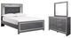 Signature Design by Ashley® Lodanna 3-Piece Gray Full Panel Bed Set-0