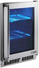 Lynx® 24" Stainless Steel Outdoor Glass Door Refrigerator-2