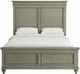 Elements International Kendari Grey Queen Panel Bed-1