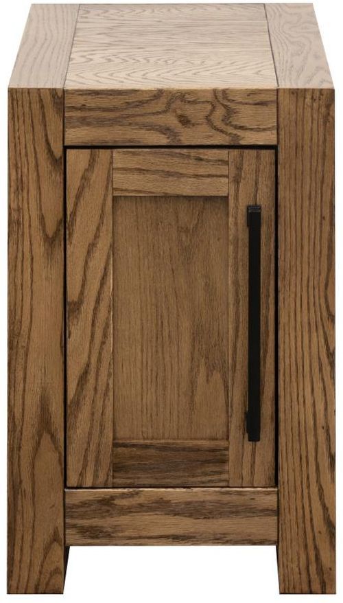 Legends Home Harbor Bourbon Oak Chairside Table-1