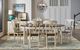 A-America® British Isles Cocoa Bean Extendable Leg Dining Table with Chalk Base-1