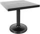 CabanaCoast® Customizable Monaco Aluminum 32" Outdoor Square Pedestal Dining Table-0