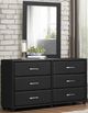 Homelegance® Lorenzi Black Mirror-3