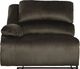 Signature Design by Ashley® Clonmel 3-Piece Chocolate Manual Reclining Left Arm Facing Chaise Sectional-3