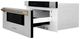 ZLINE Autograph Edition 30" 1.2 Cu. Ft. Stainless Steel Built-in Microwave Drawer with Polished Gold Helix Handle-1