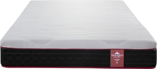 True North Chiropractic Glacier Full Pocketed Coil Hybrid Smooth Top Plush Mattress-2