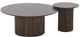 VIG Furniture Modrest 2-Piece Lusk Brown/Grey Coffee and End Table Set-0